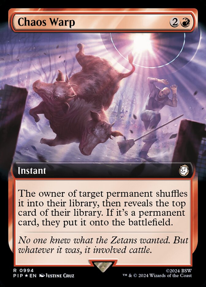 Chaos Warp (Extended Art - Surge Foil)