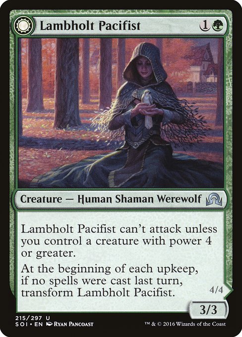 Lambholt Pacifist // Lambholt Butcher - Nonfoil