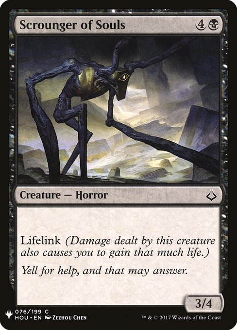 Scrounger of Souls - Nonfoil