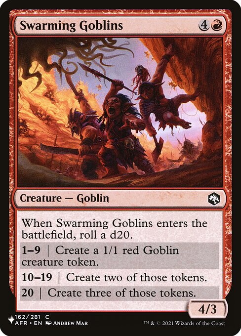 Swarming Goblins - Nonfoil