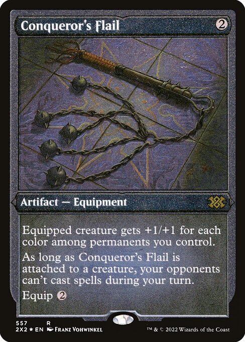 Conqueror's Flail - Etched