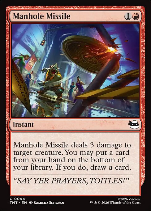 Manhole Missile - Nonfoil