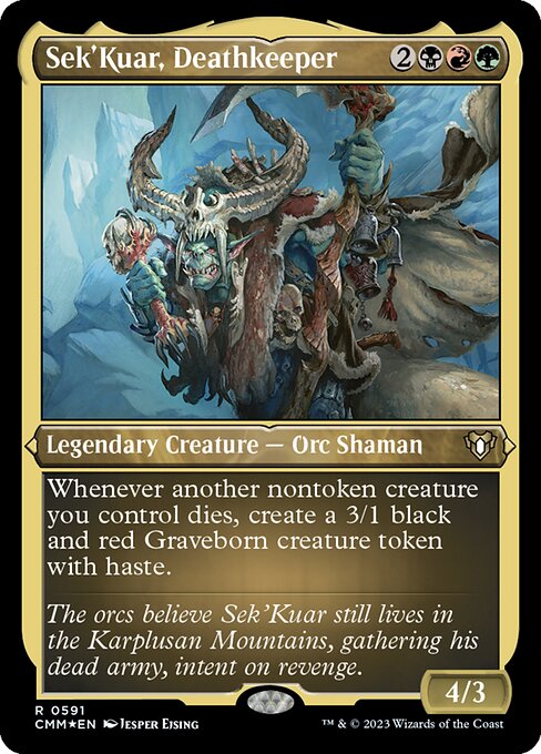 Sek'Kuar, Deathkeeper - Etched