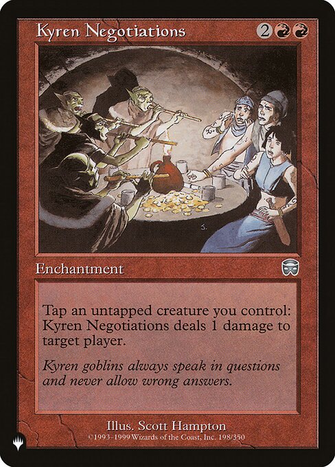 Kyren Negotiations - Nonfoil