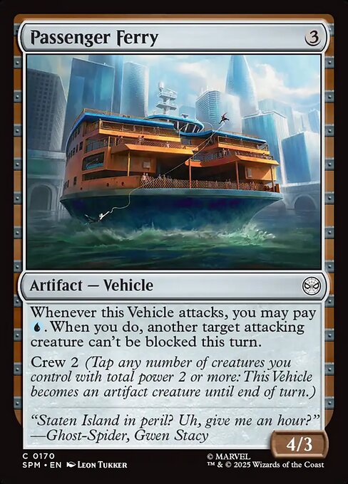 Passenger Ferry - Nonfoil