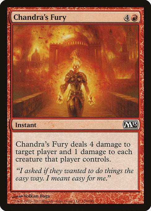 Chandra's Fury - Nonfoil