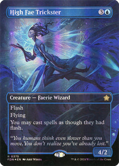 High Fae Trickster (Borderless - Mana Foil)