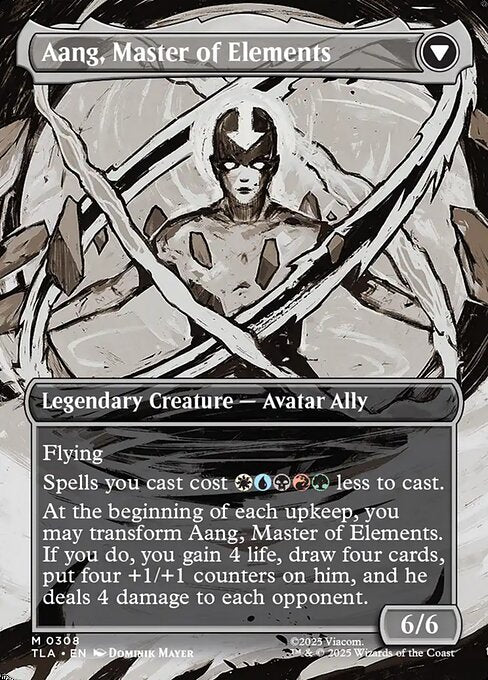Aang, Master of Elements (back)