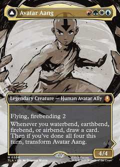 Avatar Aang // Aang, Master of Elements (Borderless - Scene)