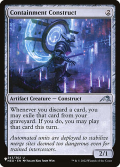 Containment Construct (NEO-243)
