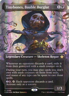 Tinybones, Bauble Burglar (Borderless - Mana Foil)