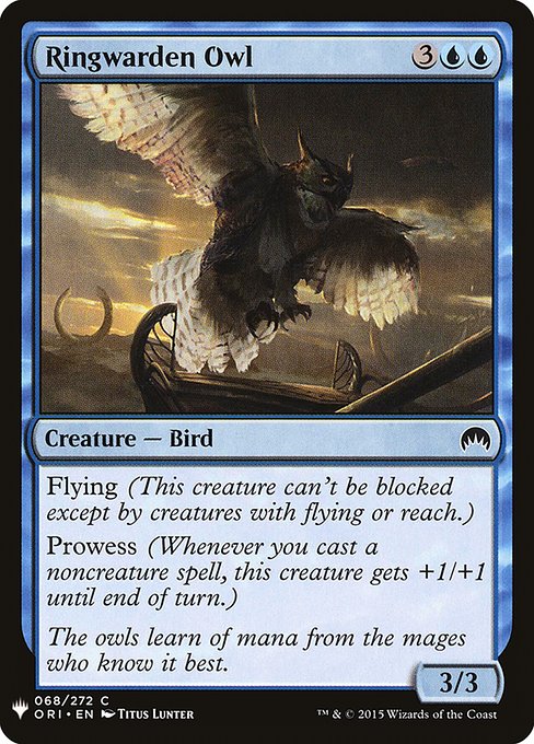 Ringwarden Owl - Nonfoil