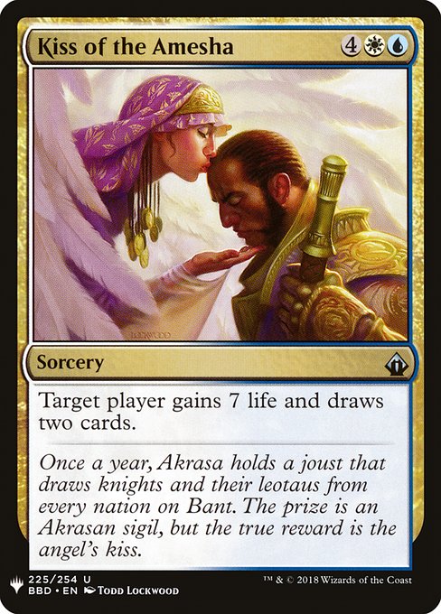 Kiss of the Amesha - Nonfoil