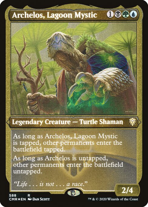 Archelos, Lagoon Mystic - Etched