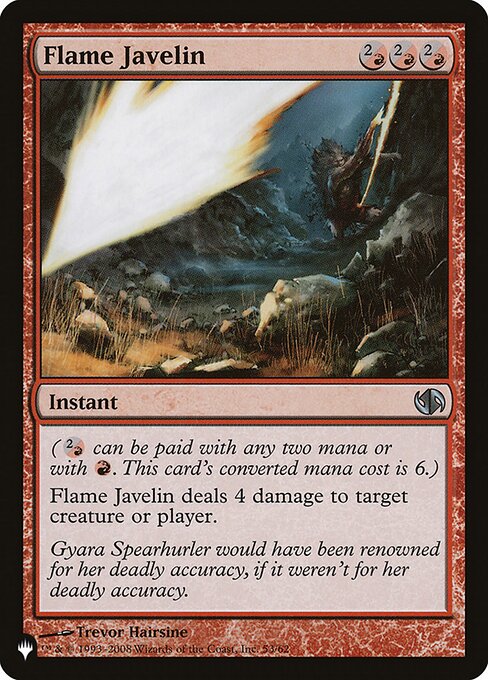 Flame Javelin - Nonfoil