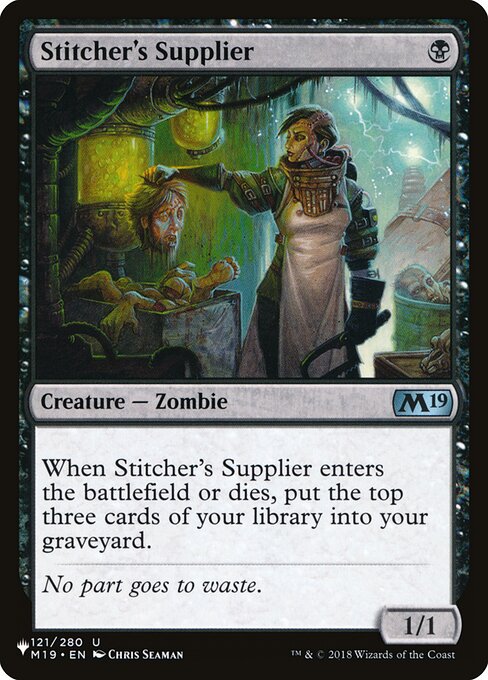 Stitcher's Supplier - Nonfoil