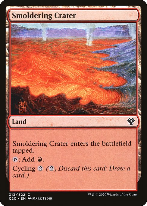 Smoldering Crater - Nonfoil