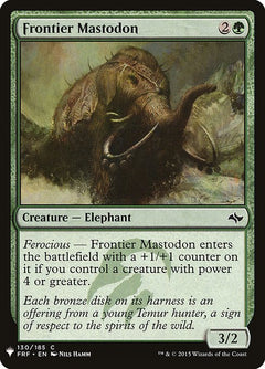 Frontier Mastodon (FRF-130)