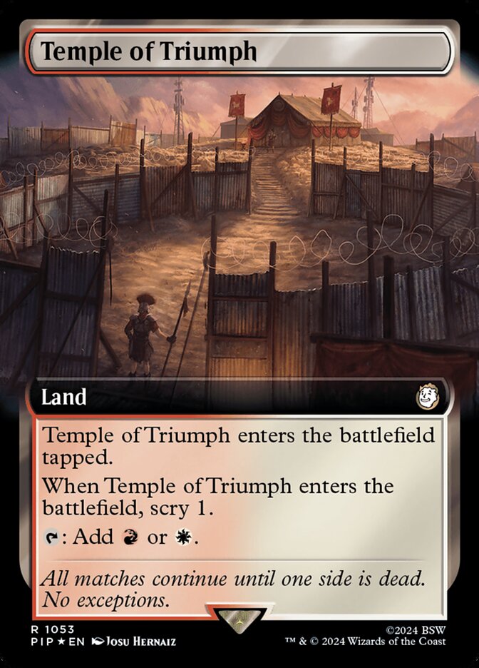 Temple of Triumph (Extended Art - Surge Foil)