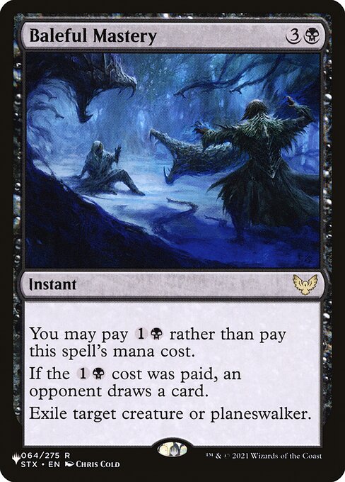 Baleful Mastery - Nonfoil