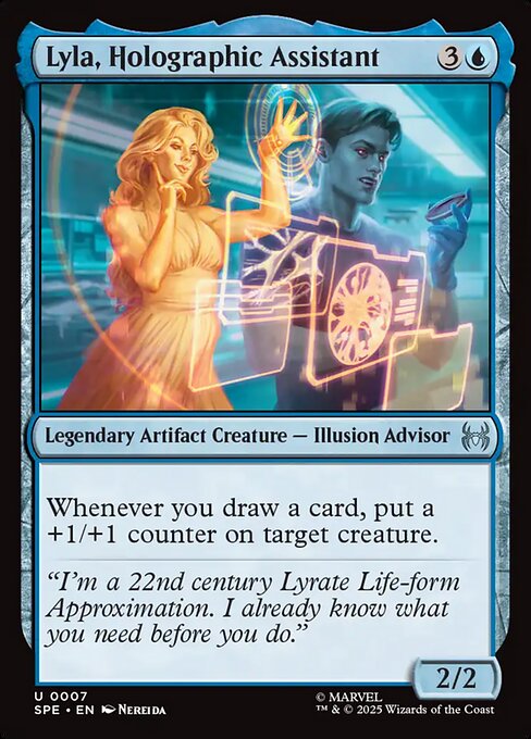 Lyla, Holographic Assistant - Nonfoil