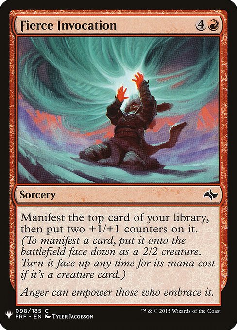 Fierce Invocation - Nonfoil