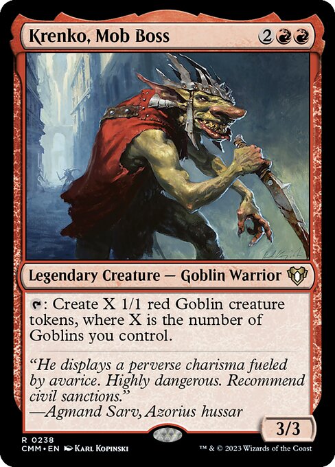 Krenko, Mob Boss - Nonfoil