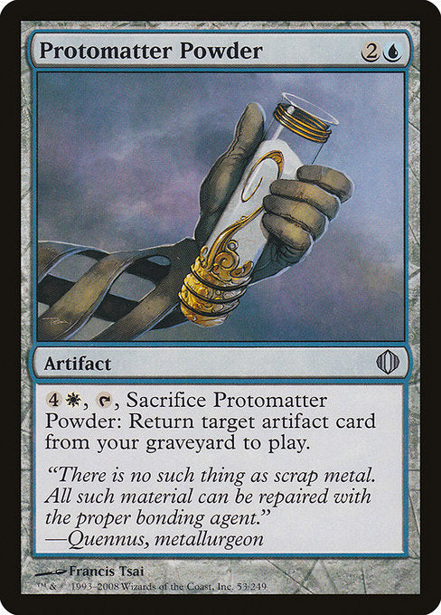 Protomatter Powder