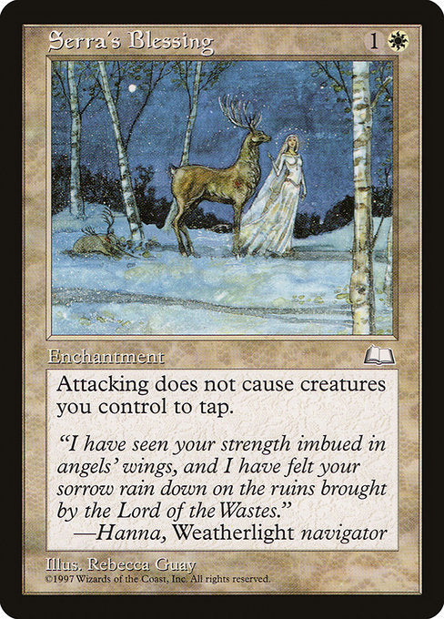 Serra's Blessing - Nonfoil