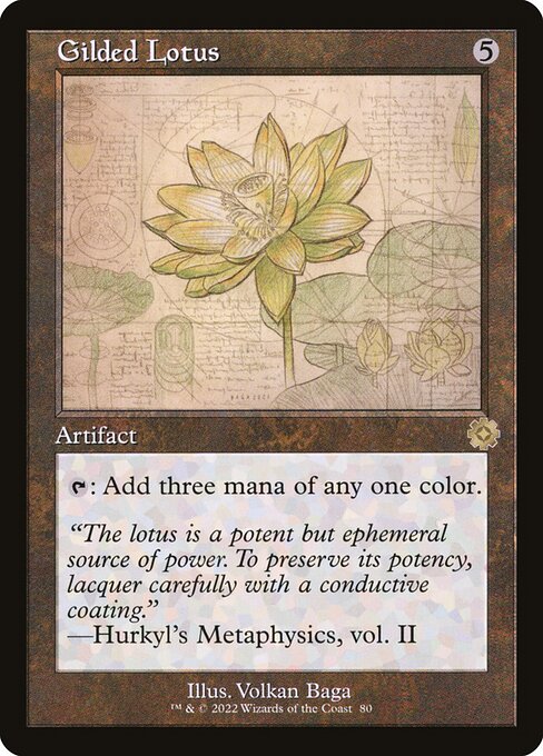 Gilded Lotus - Nonfoil