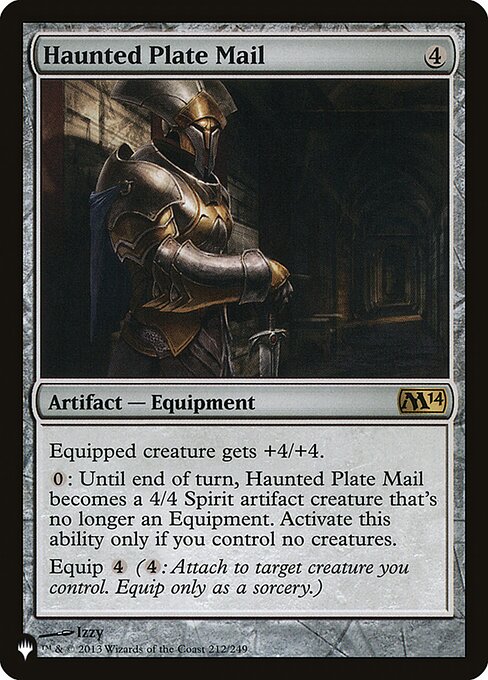 Haunted Plate Mail - Nonfoil