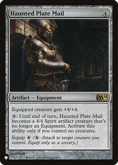 Haunted Plate Mail (M14-212)