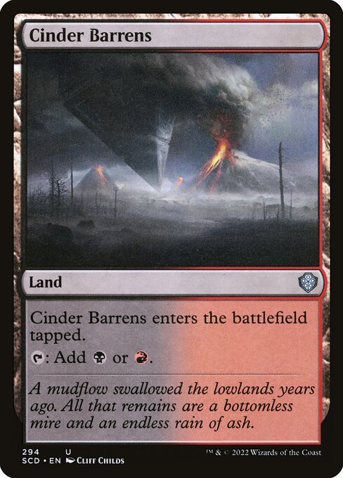 Cinder Barrens - Nonfoil