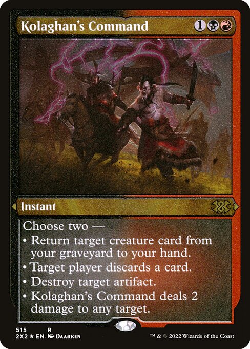 Kolaghan's Command - Etched