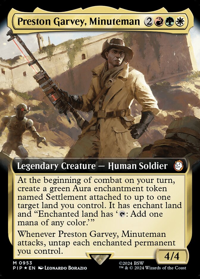 Preston Garvey, Minuteman (Extended Art - Surge Foil)