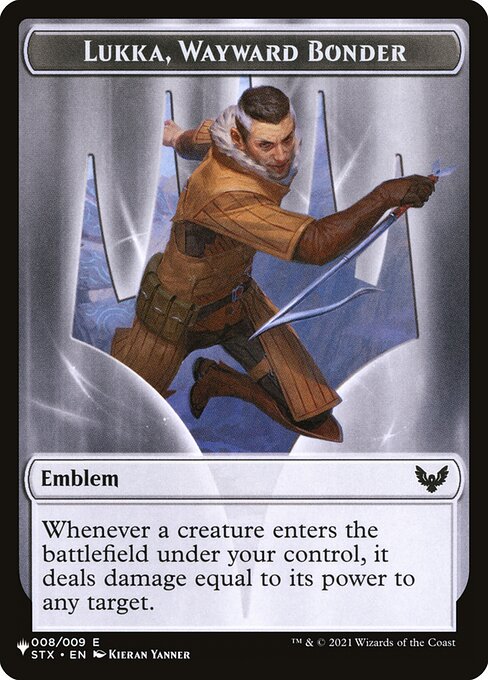 Lukka, Wayward Bonder Emblem - Nonfoil