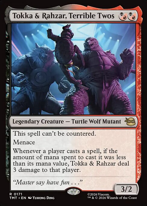 Tokka & Rahzar, Terrible Twos - Nonfoil