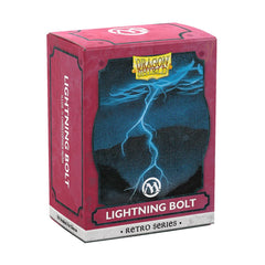 Dragon Shield: Sleeves – Brushed Art – MTG Retro Series: Lightning Bolt