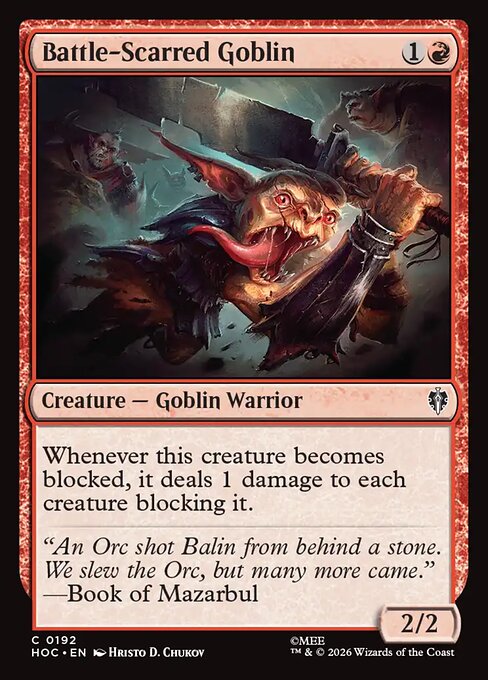 Battle-Scarred Goblin