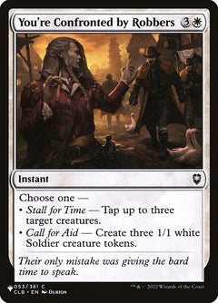 You're Confronted by Robbers (CLB-53)