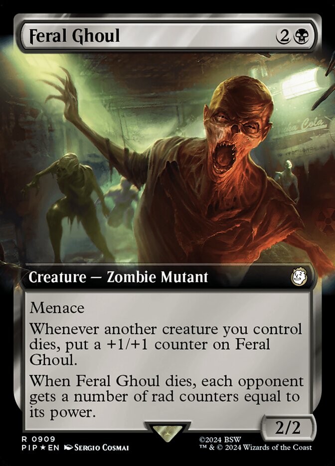 Feral Ghoul (Extended Art - Surge Foil)