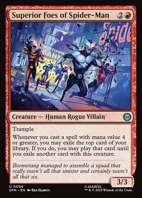 Superior Foes of Spider-Man - Nonfoil