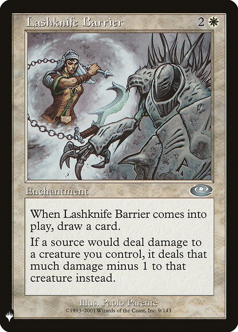 Lashknife Barrier - Nonfoil