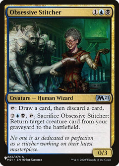 Obsessive Stitcher (M21-223)