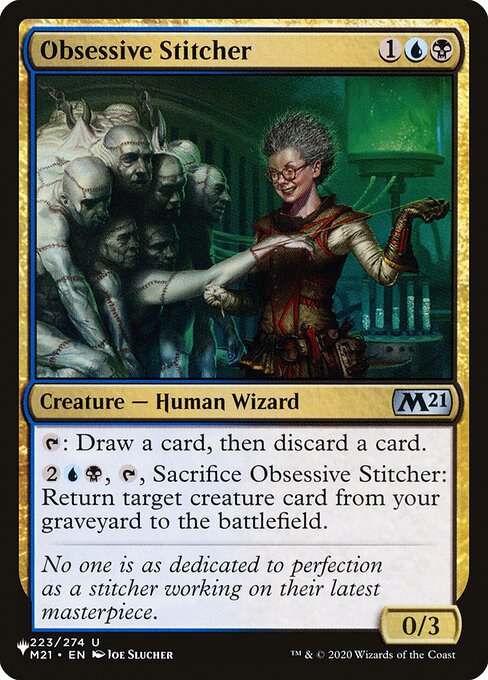 Obsessive Stitcher - Nonfoil