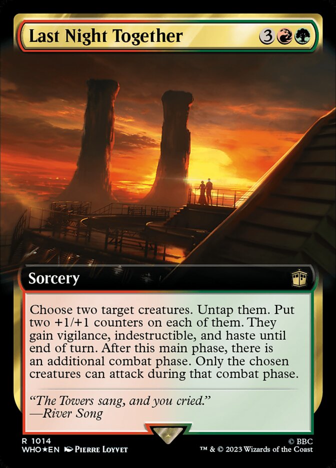 Last Night Together (Extended Art - Surge Foil)