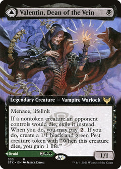 Valentin, Dean of the Vein // Lisette, Dean of the Root (Extended Art)