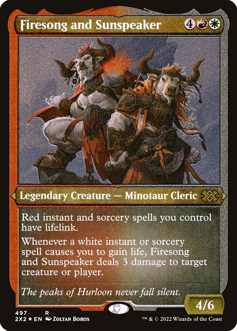 Firesong and Sunspeaker - Etched
