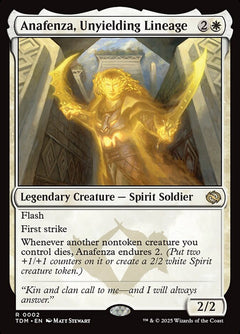 Anafenza, Unyielding Lineage