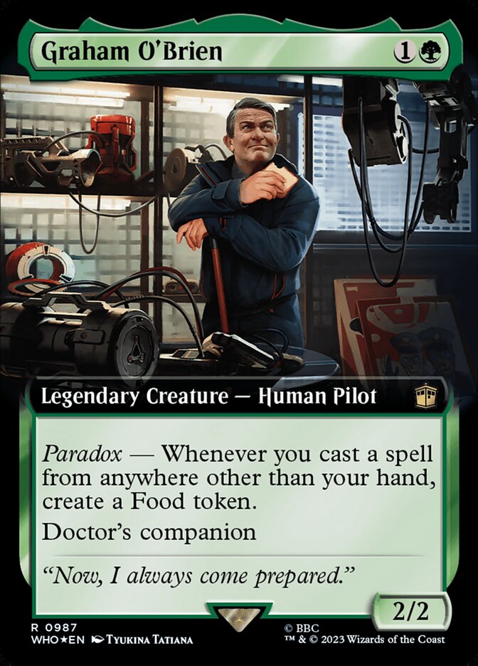 Graham O'Brien (Extended Art - Surge Foil)